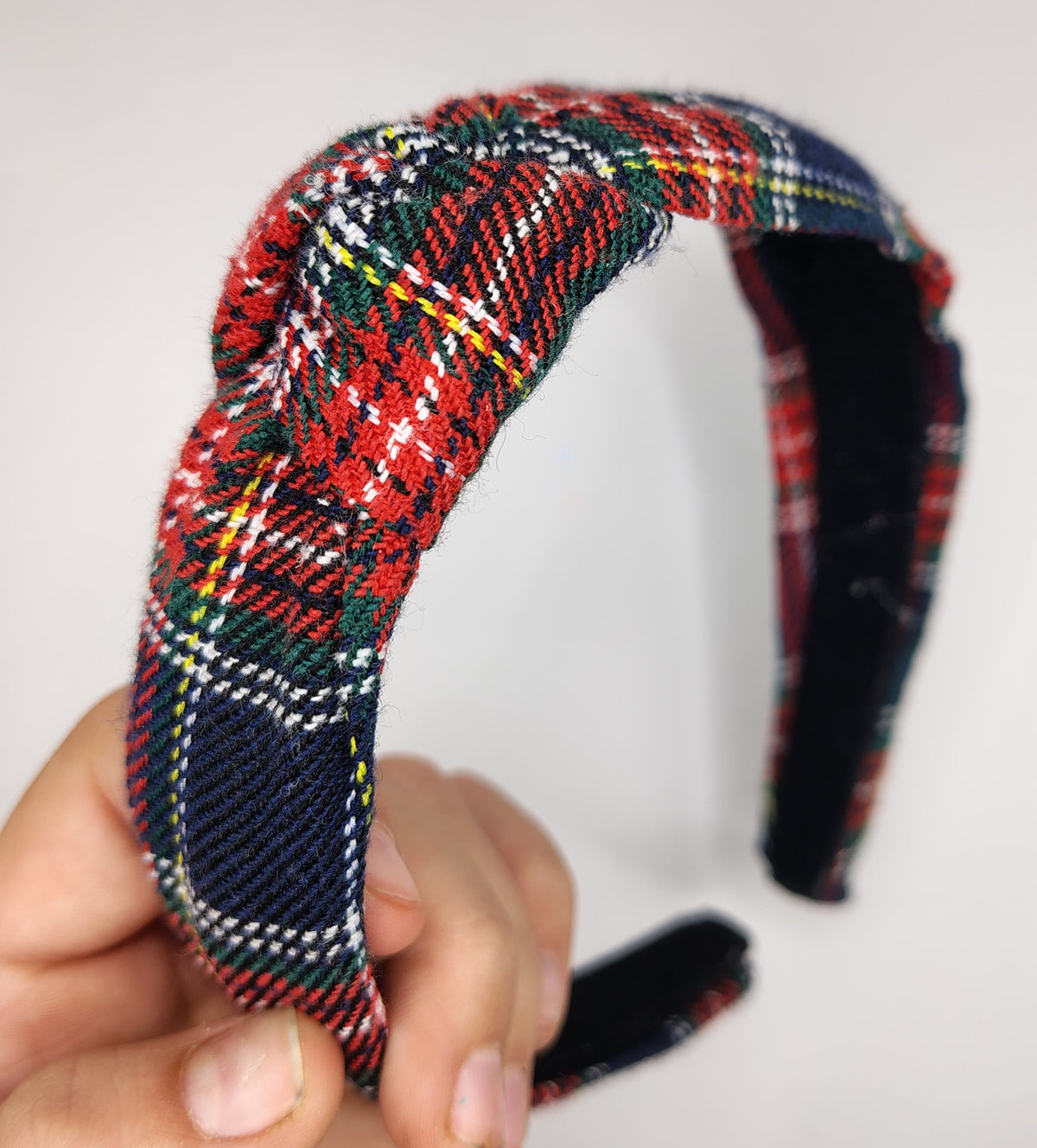 Christmas Plaid Headband