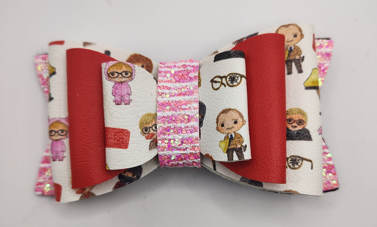 Christmas Story Hair Bow
