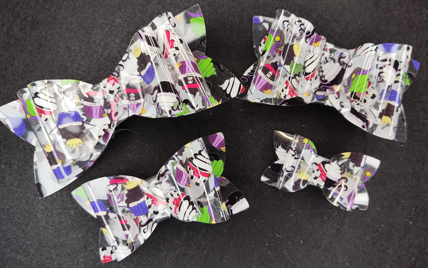 Villain Cupcake Swim Bow