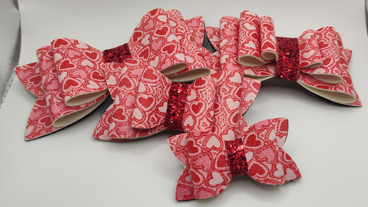 Red and Pink Hearts