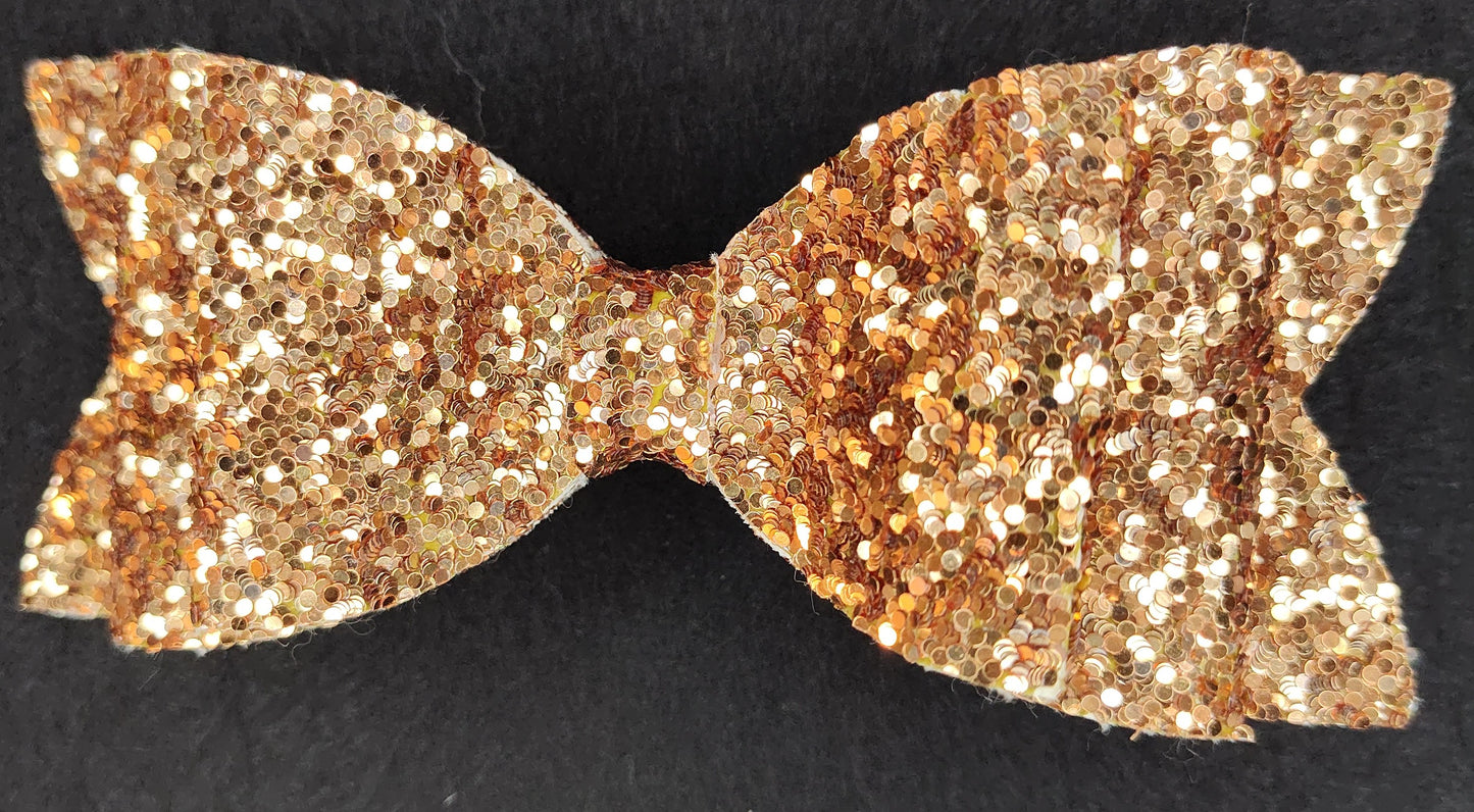 Brown Gold Glitter
