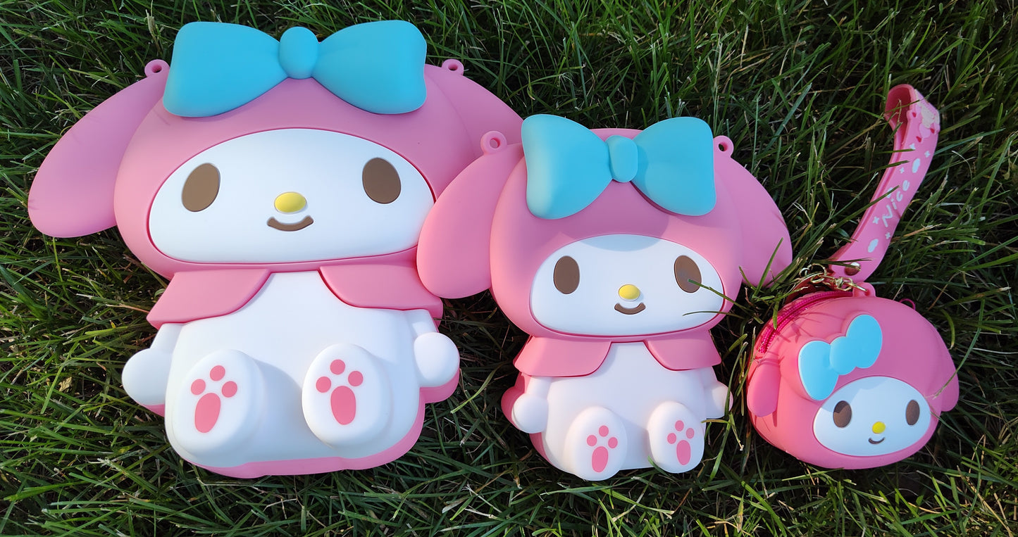 Pink My Melody Purse Set