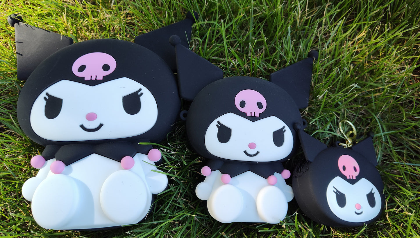 Black Kuromi Purse Sets
