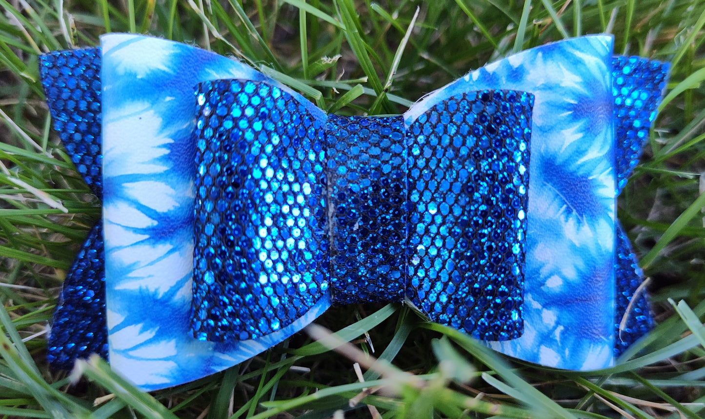 Blue Medium Bow