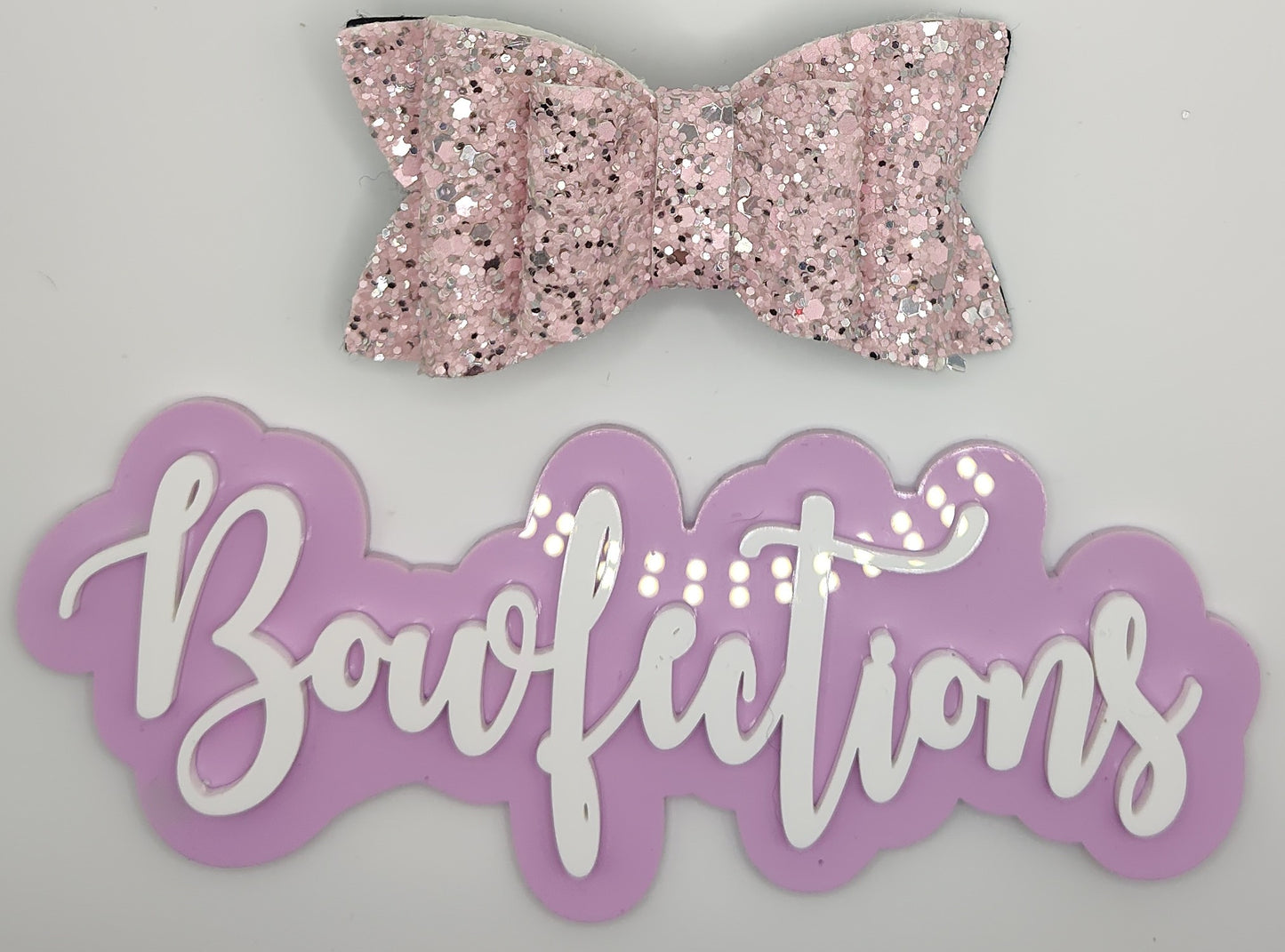 Light Pink Chunky Glitter