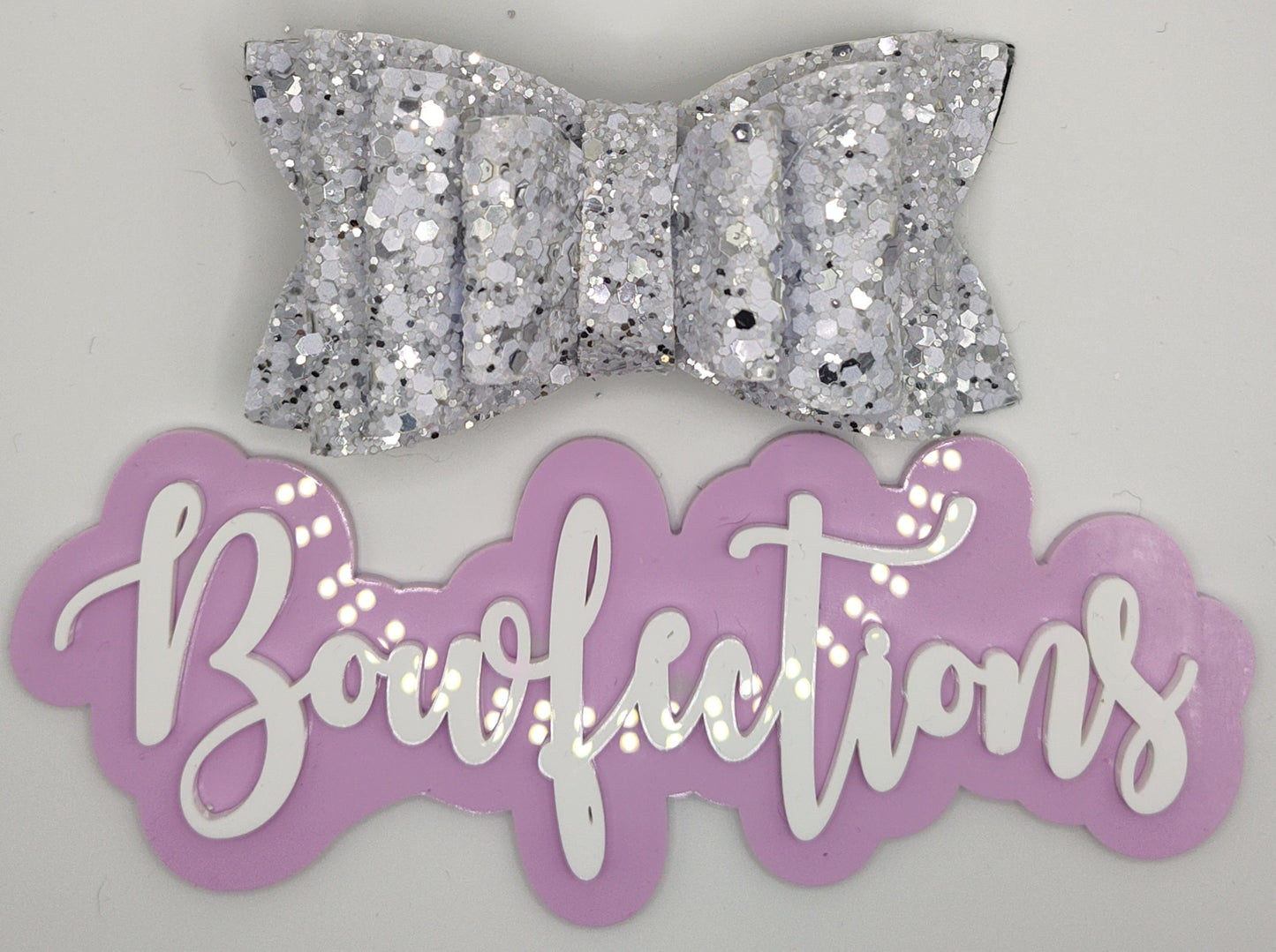 Grey Chunky Glitter
