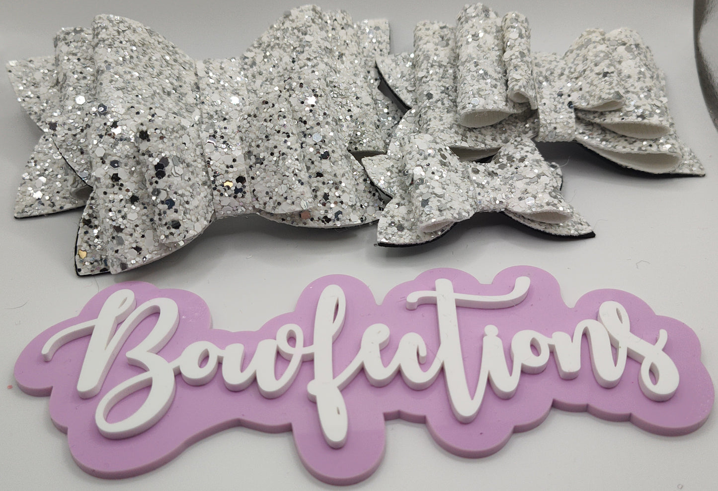 White Chunky Glitter