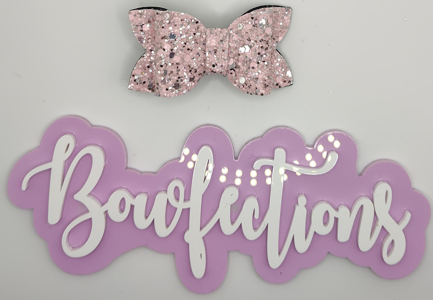 Light Pink Chunky Glitter