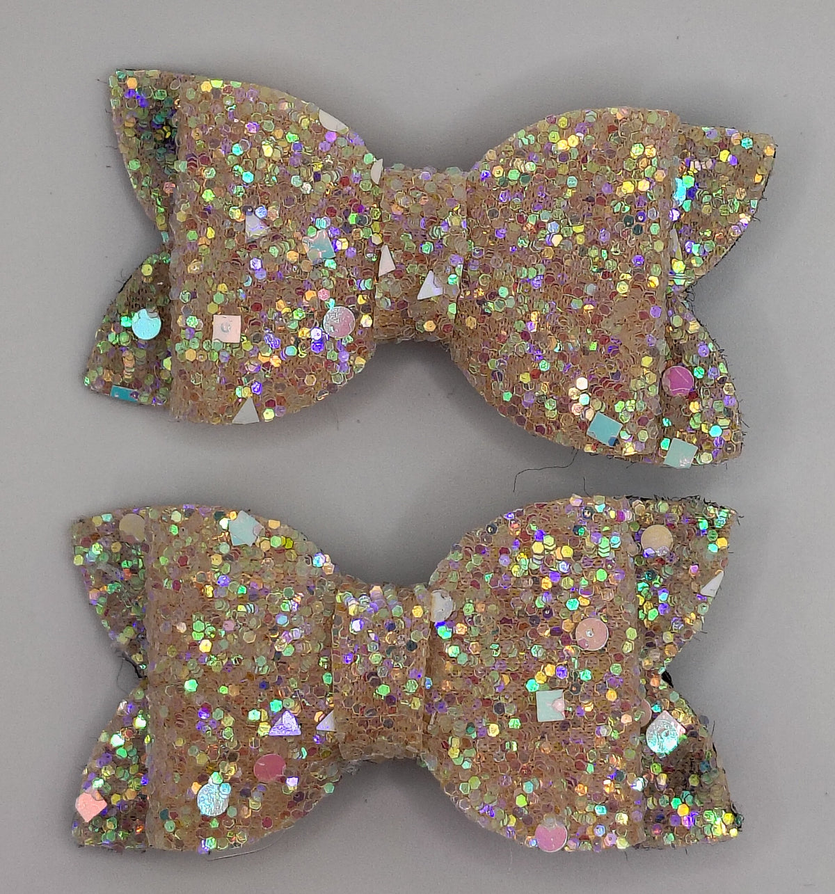 Nude Geometric Glitter Bitty Set
