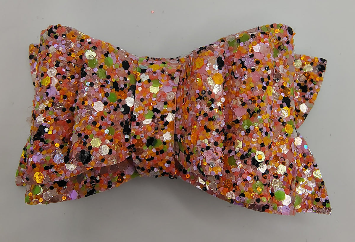 True Orange Halloween Glitter