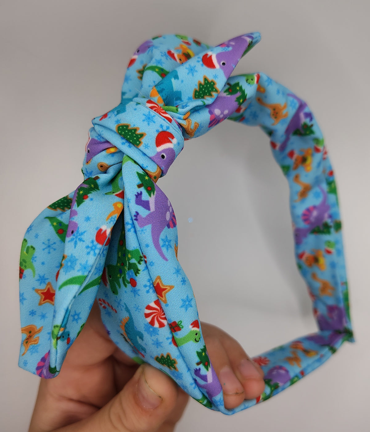 Christmas Dinosaur Headband