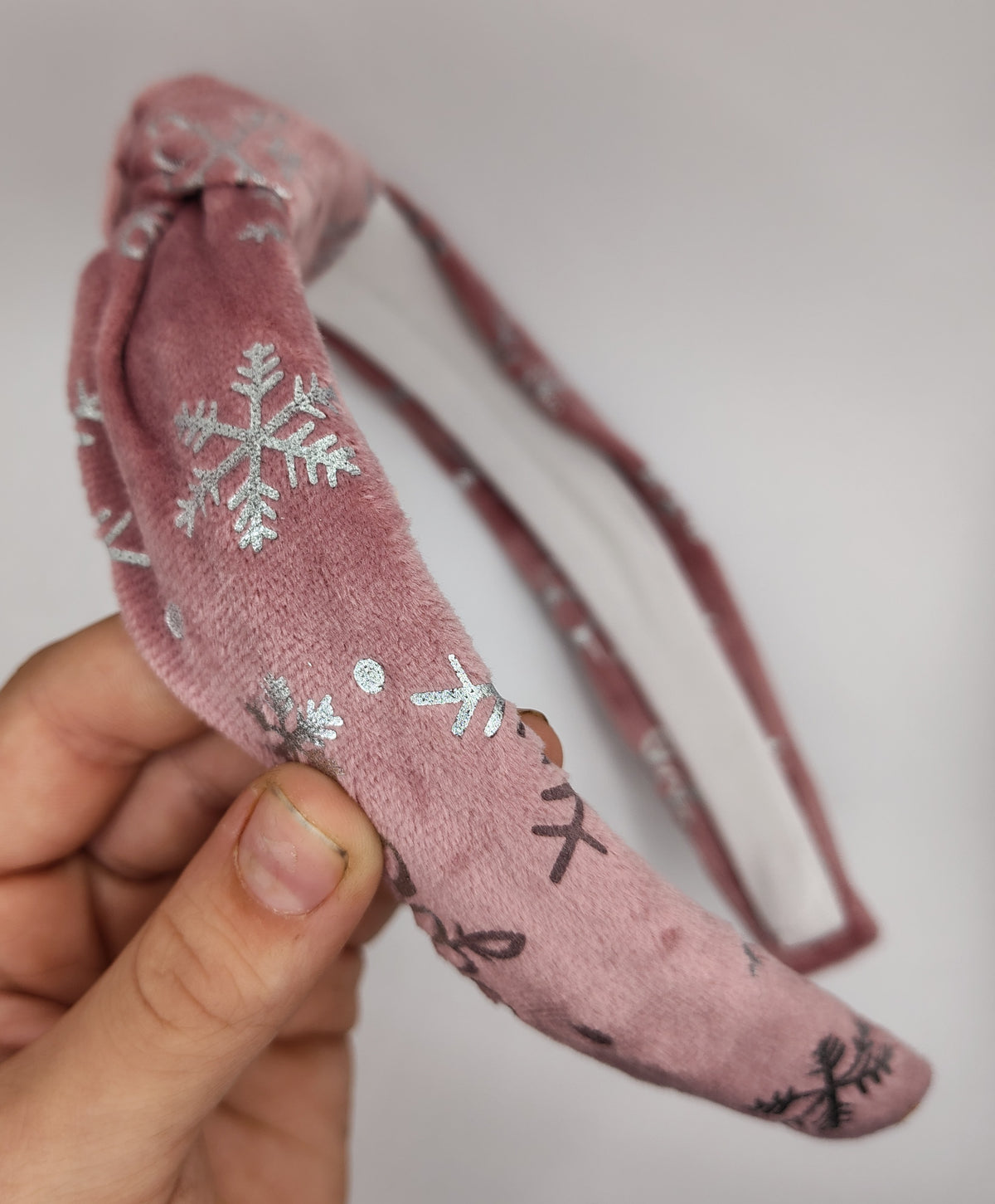 Soft Snowflake Headband