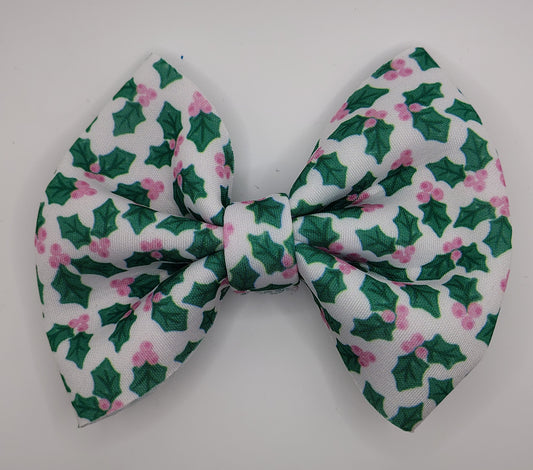 Holly Hair Bow
