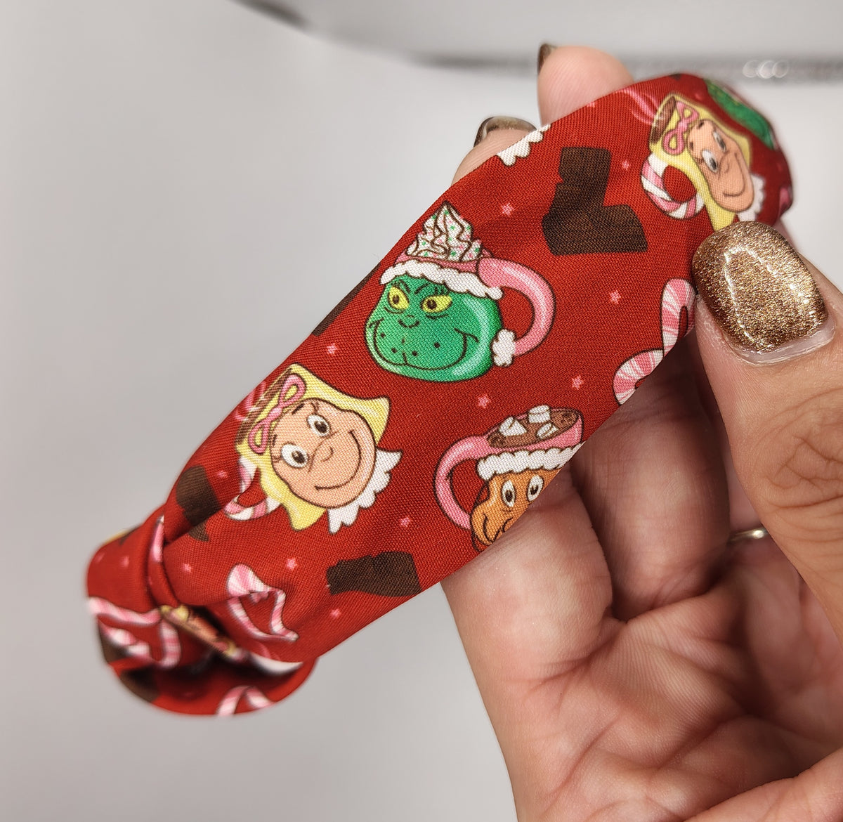 Grinch Mugs Headband