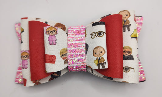 Christmas Story Hair Bow