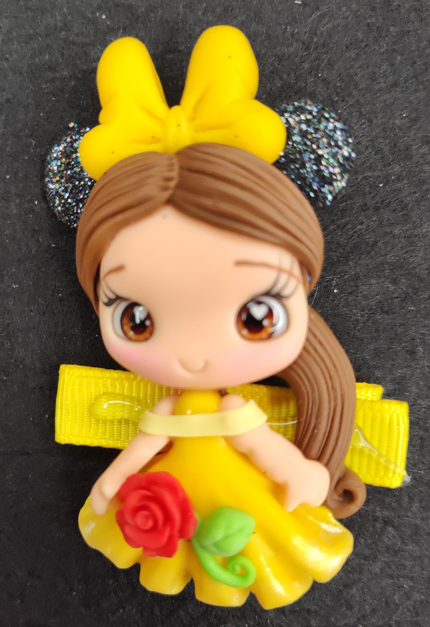 Belle in Minnie Ears