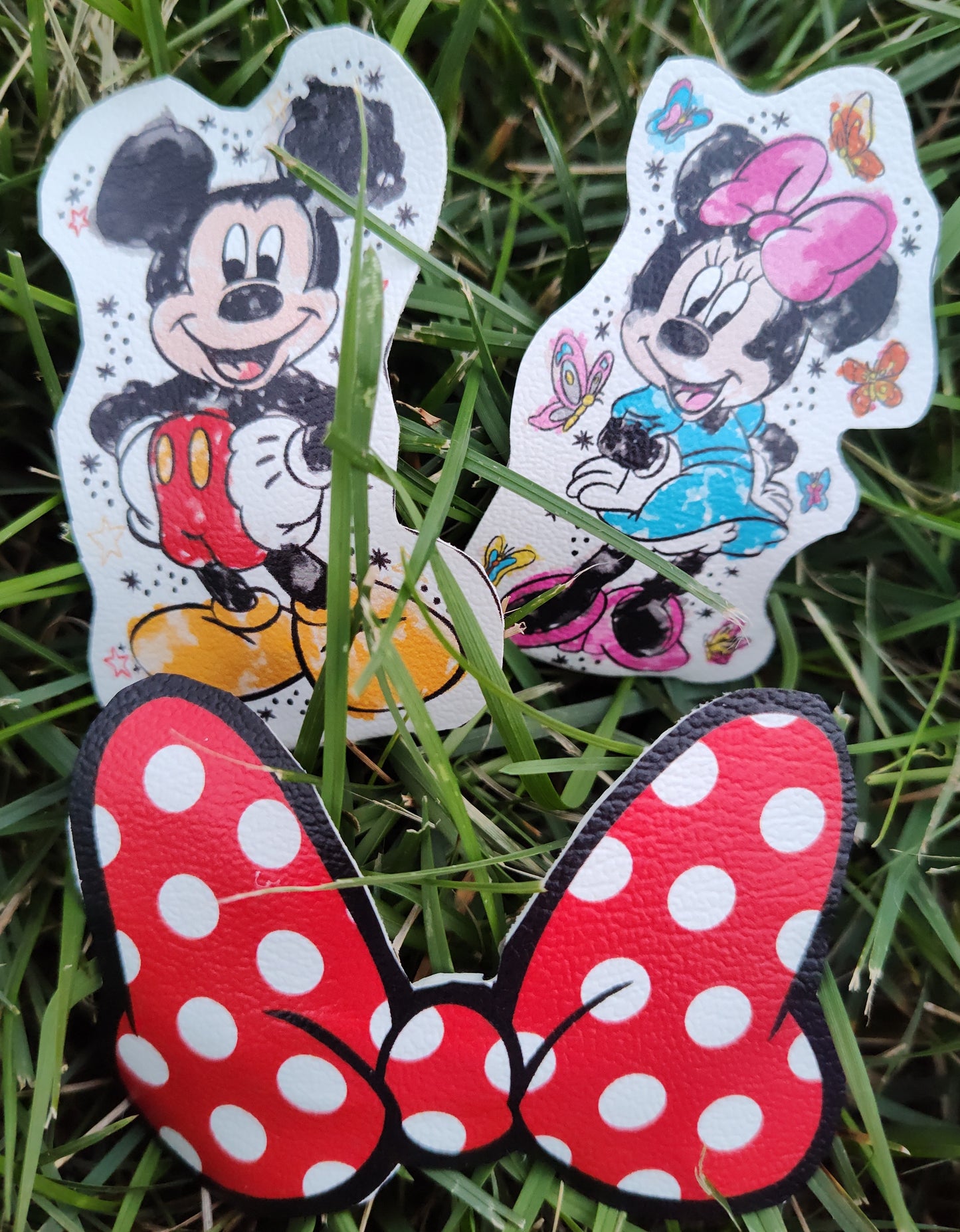 Mickey & Minnie Snap Clips